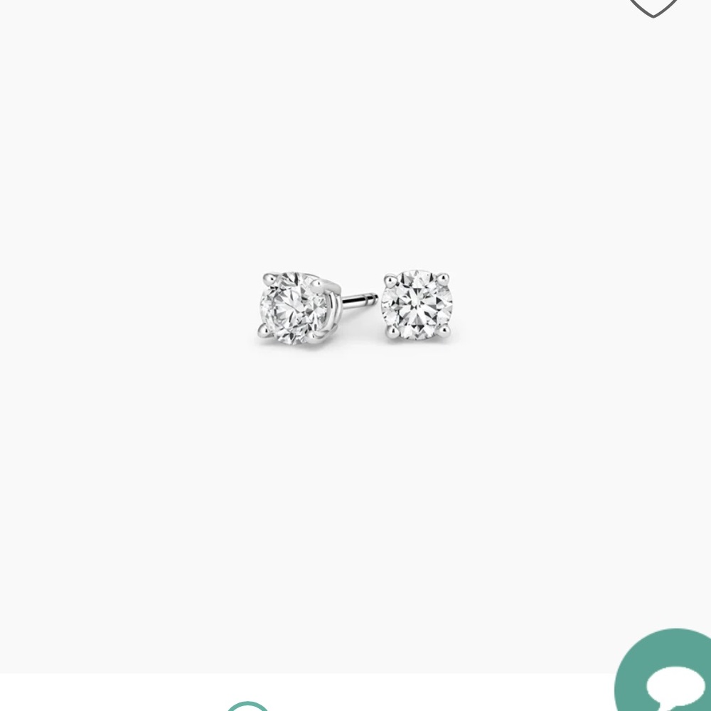 1/5 carat diamond studs Brilliant Earth